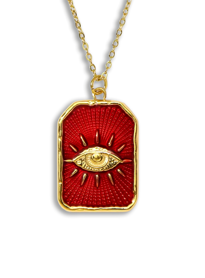 NUMA Evil Eye Necklace – Red Protection Amulet - Unisex