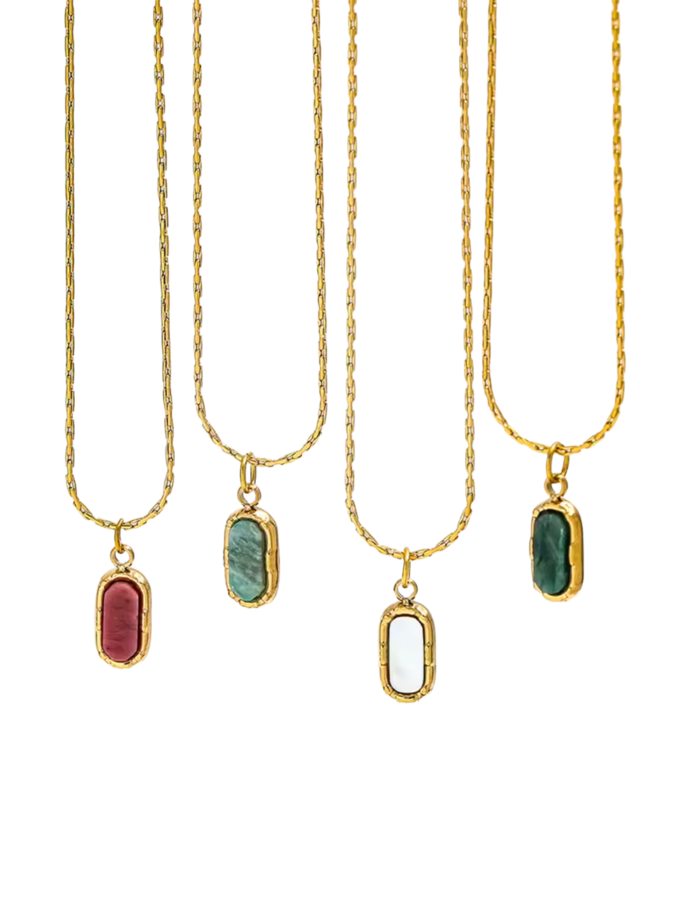 NUMA Gem Necklace – Four Stones of the Universe - Unisex