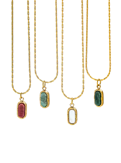 NUMA Gem Necklace – Four Stones of the Universe - Unisex