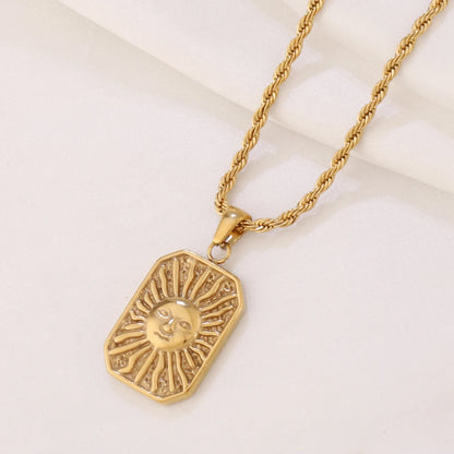NUMA Sun & Moon Necklace – Celestial Harmony - Unisex