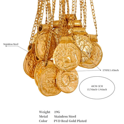 NUMA Astro Necklace – Celestial Elegance - Unisex