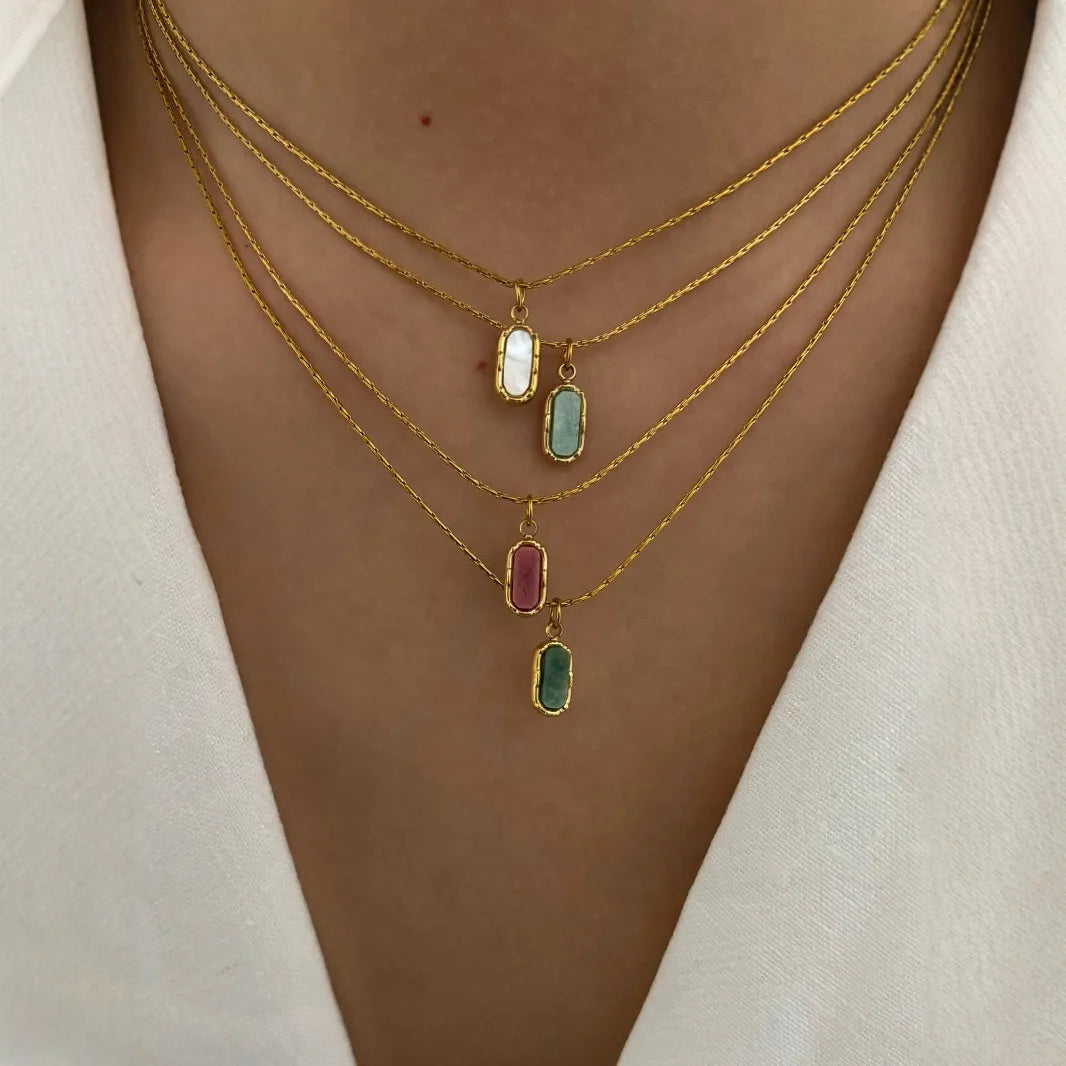 NUMA Gem Necklace – Four Stones of the Universe - Unisex