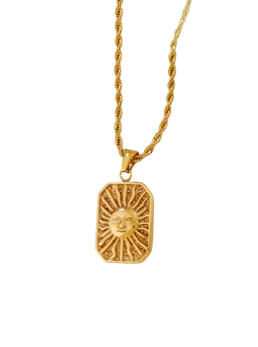 NUMA Sun & Moon Necklace – Celestial Harmony - Unisex