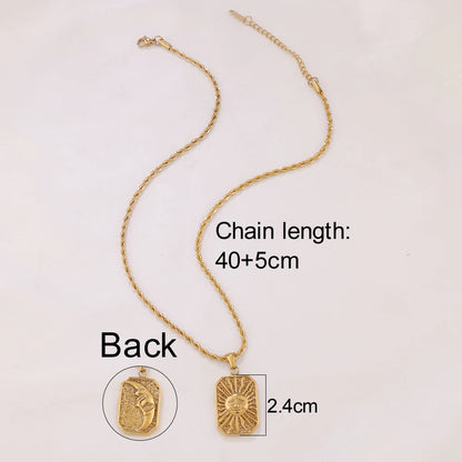 NUMA Sun & Moon Necklace – Celestial Harmony - Unisex