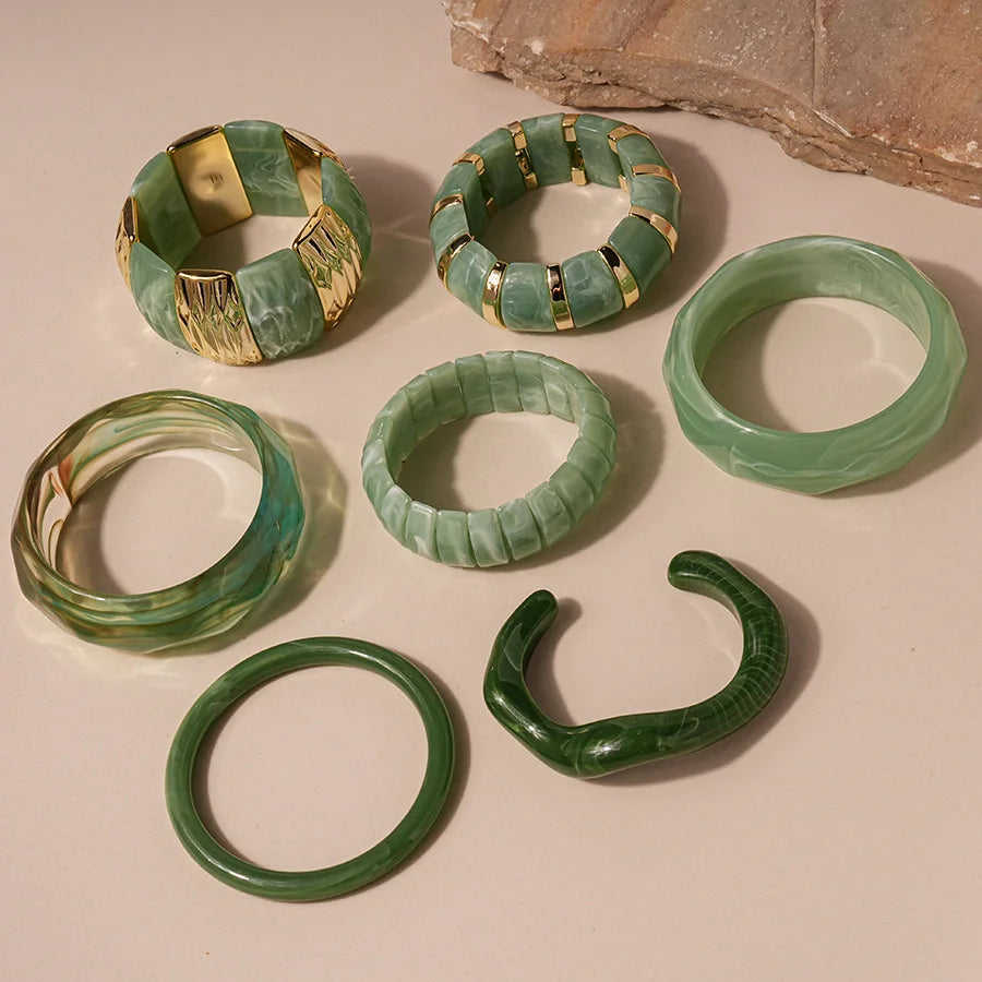NUMA Harmony Resin Bangle